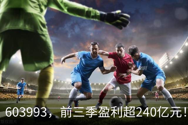 603993，前三季盈利超240亿元！已超去年全年！